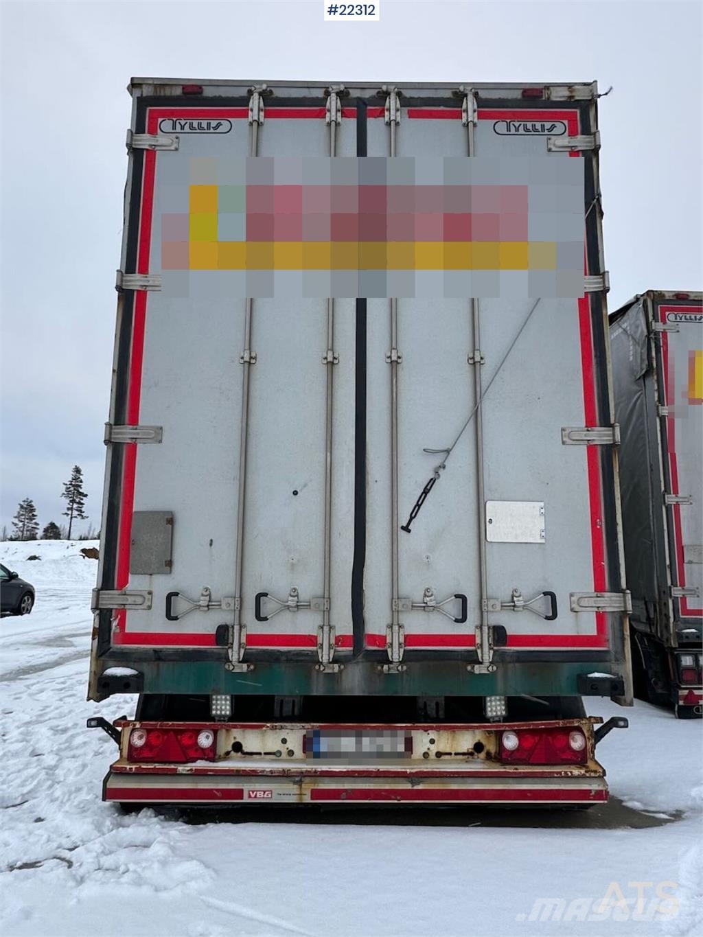 Tyllis Jumbo curtain side semi-trailer Ostatní návěsy