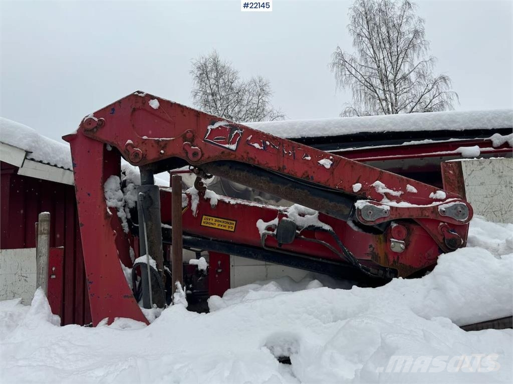 Tyllis jumbo semi-trailer with HMF crane Ostatní návěsy