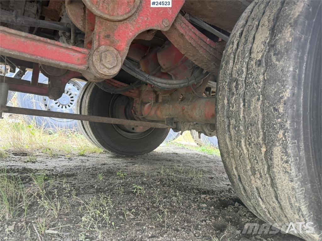 U LTU 3 Tri-axle machinery trailer with hydraulic Plataformas bajas