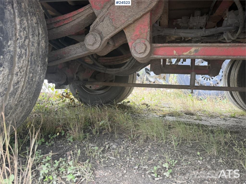 U LTU 3 Tri-axle machinery trailer with hydraulic Plataformas bajas