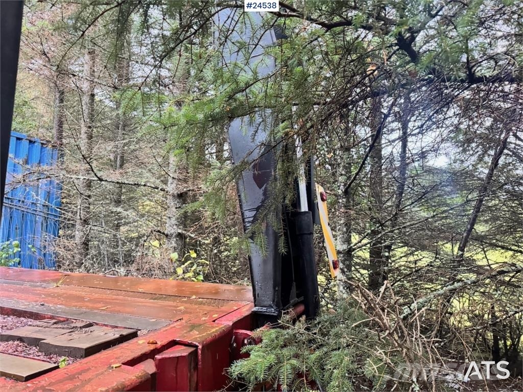 Vang Machine Semi-Trailer with Hydraulic Ramps and Exte Other semi-trailers