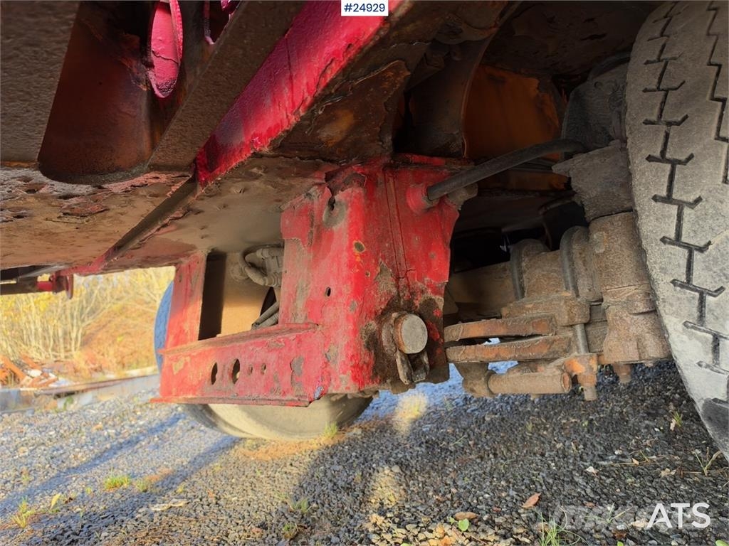 Vang SHSL 1111 Machinery semi-trailer with hydraulic ra Mažų aukščių krautuvai