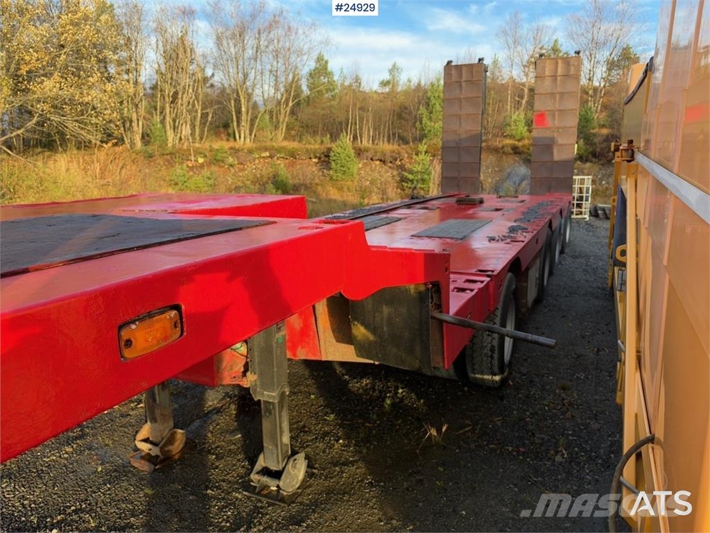 Vang SHSL 1111 Machinery semi-trailer with hydraulic ra Mažų aukščių krautuvai
