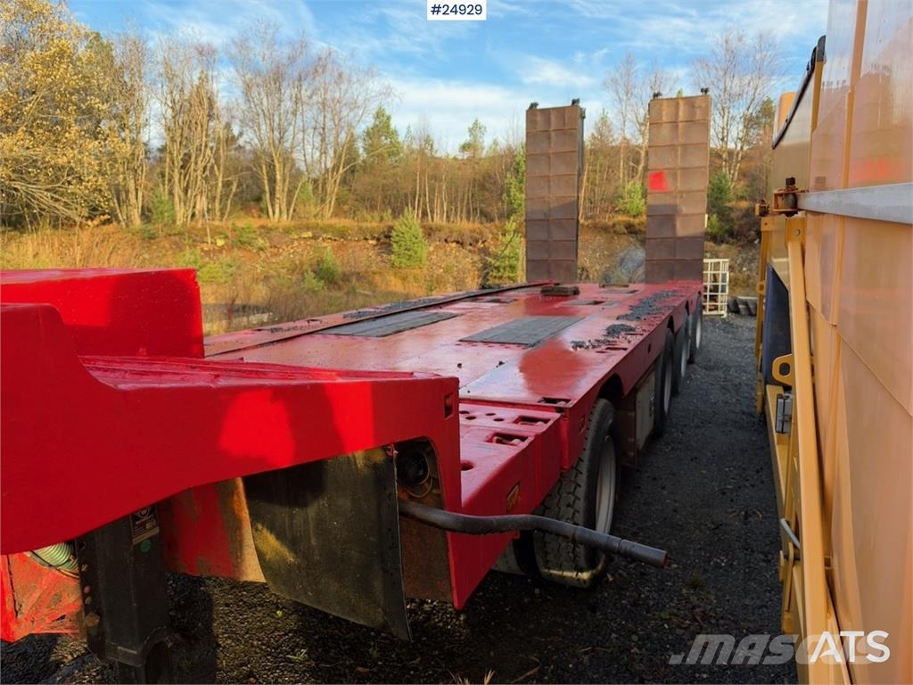 Vang SHSL 1111 Machinery semi-trailer with hydraulic ra Mažų aukščių krautuvai