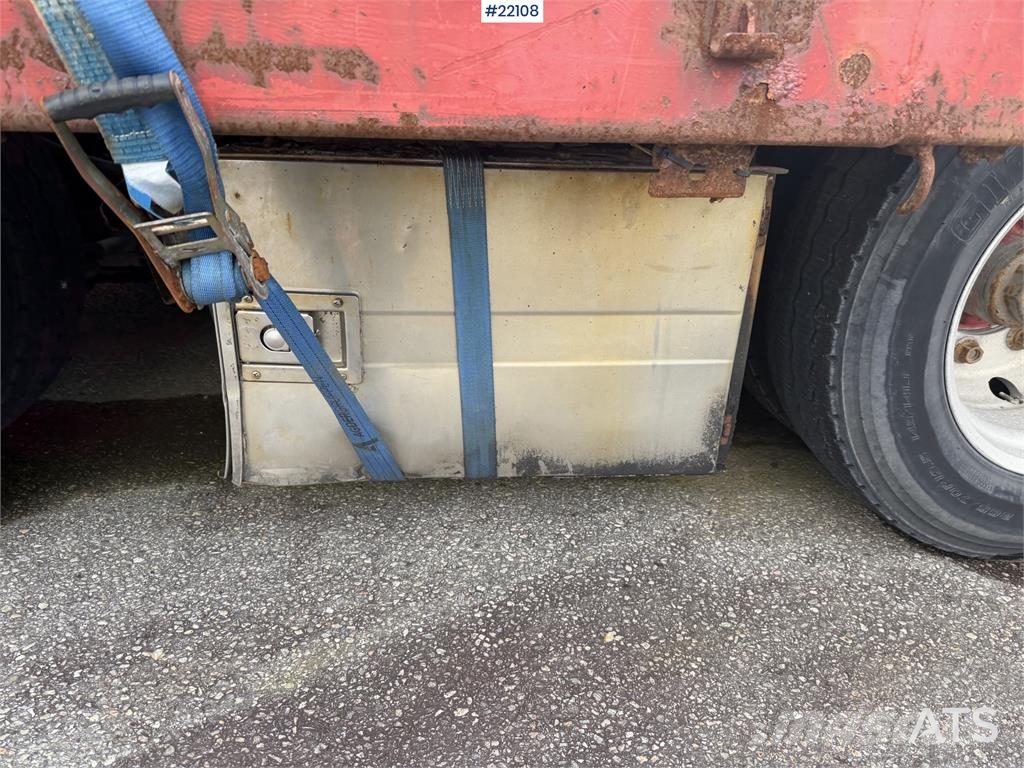 Vang SHSL 4 axle machine trailer w/ hydraulic driving b Plataformas bajas