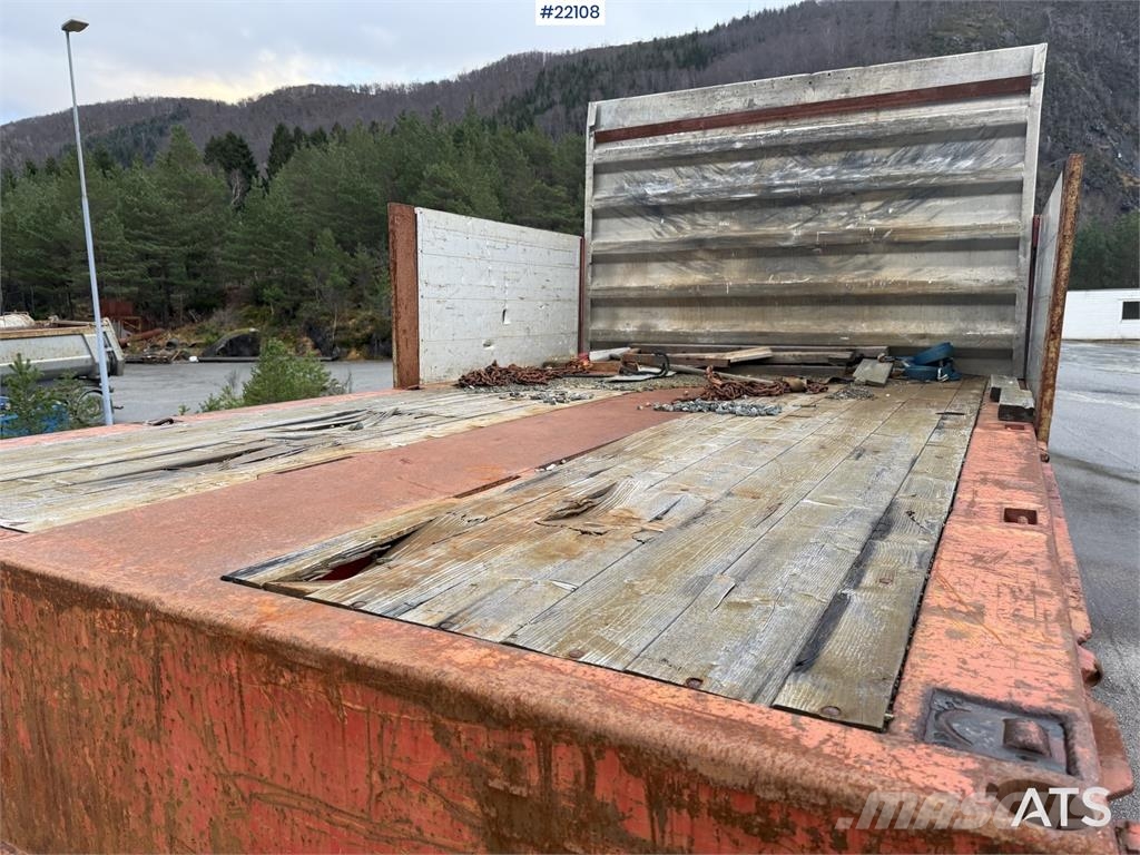 Vang SHSL 4 axle machine trailer w/ hydraulic driving b Plataformas bajas