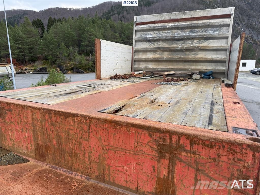 Vang SHSL 4 axle machine trailer w/ hydraulic driving b Plataformas bajas