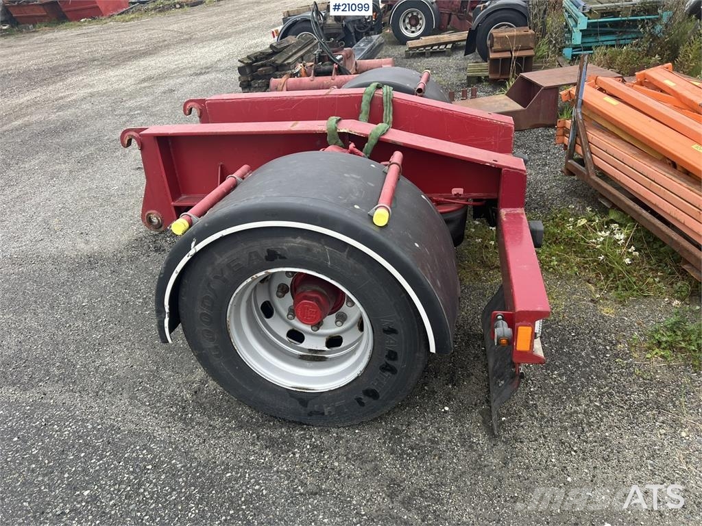 VM Brønntralle Semirremolques de carga baja