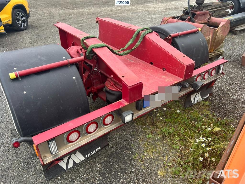 VM Brønntralle Semirremolques de carga baja
