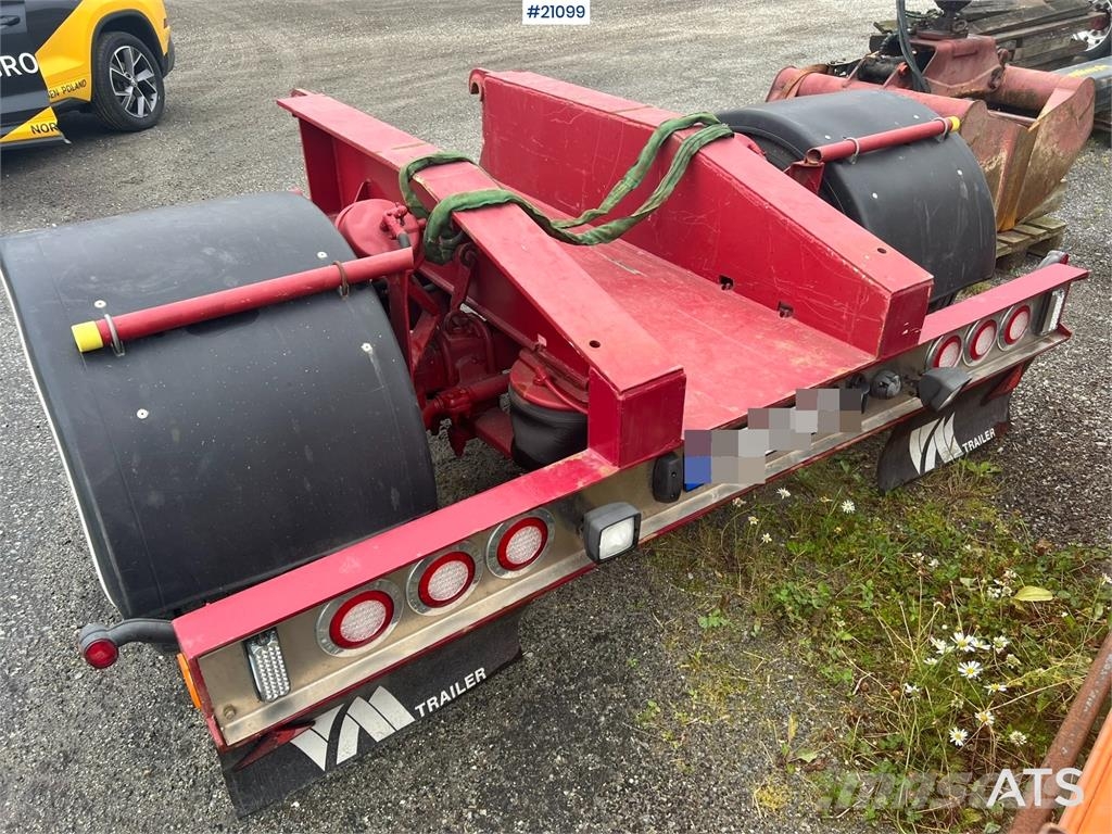 VM Brønntralle Semirremolques de carga baja