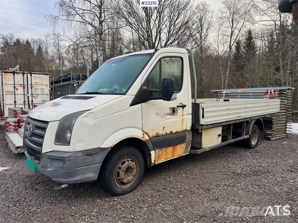 Volkswagen Crafter Flatbed – EU approved until 05.06.2027 Personbiler