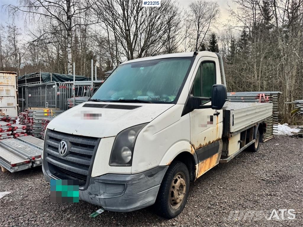 Volkswagen Crafter Flatbed – EU approved until 05.06.2027 Personbiler