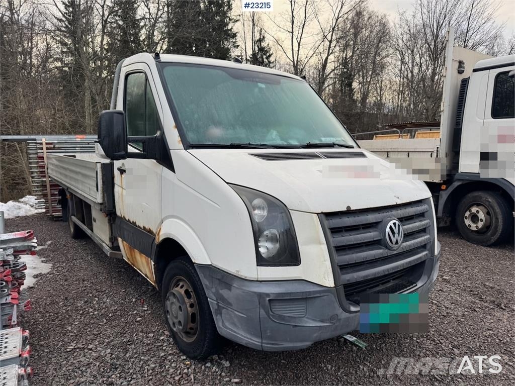 Volkswagen Crafter Flatbed – EU approved until 05.06.2027 Personbiler