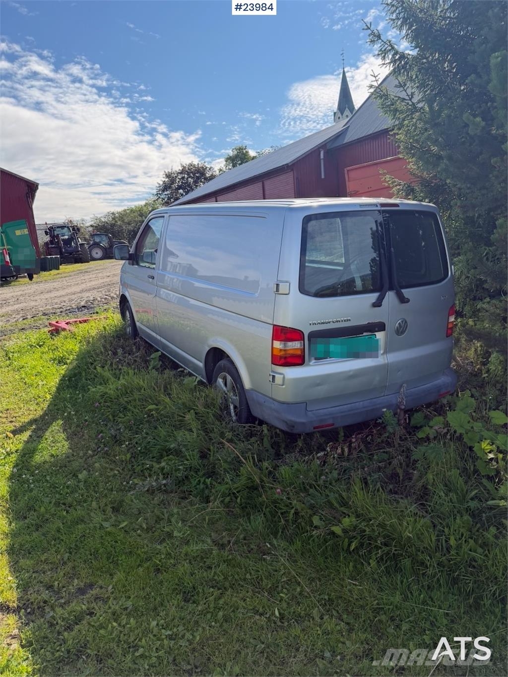 Volkswagen Transporter 4x2 Van – Not EU-approved شاحنة مقفلة
