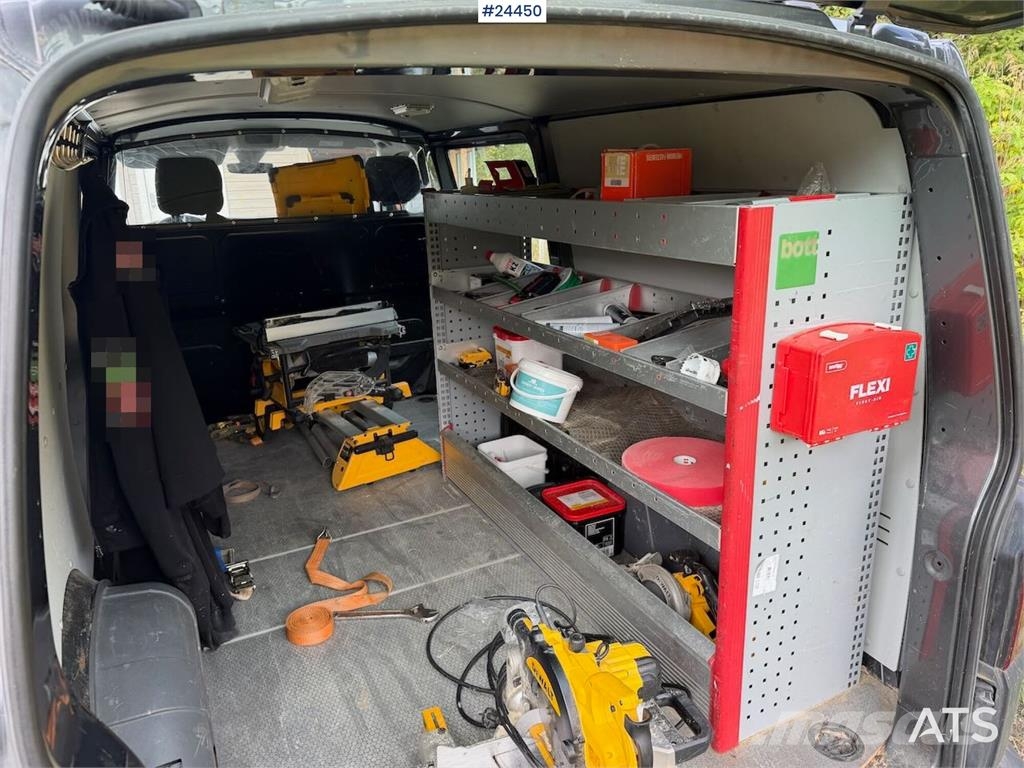 Volkswagen Transporter van with interior fittings and two set Personbiler