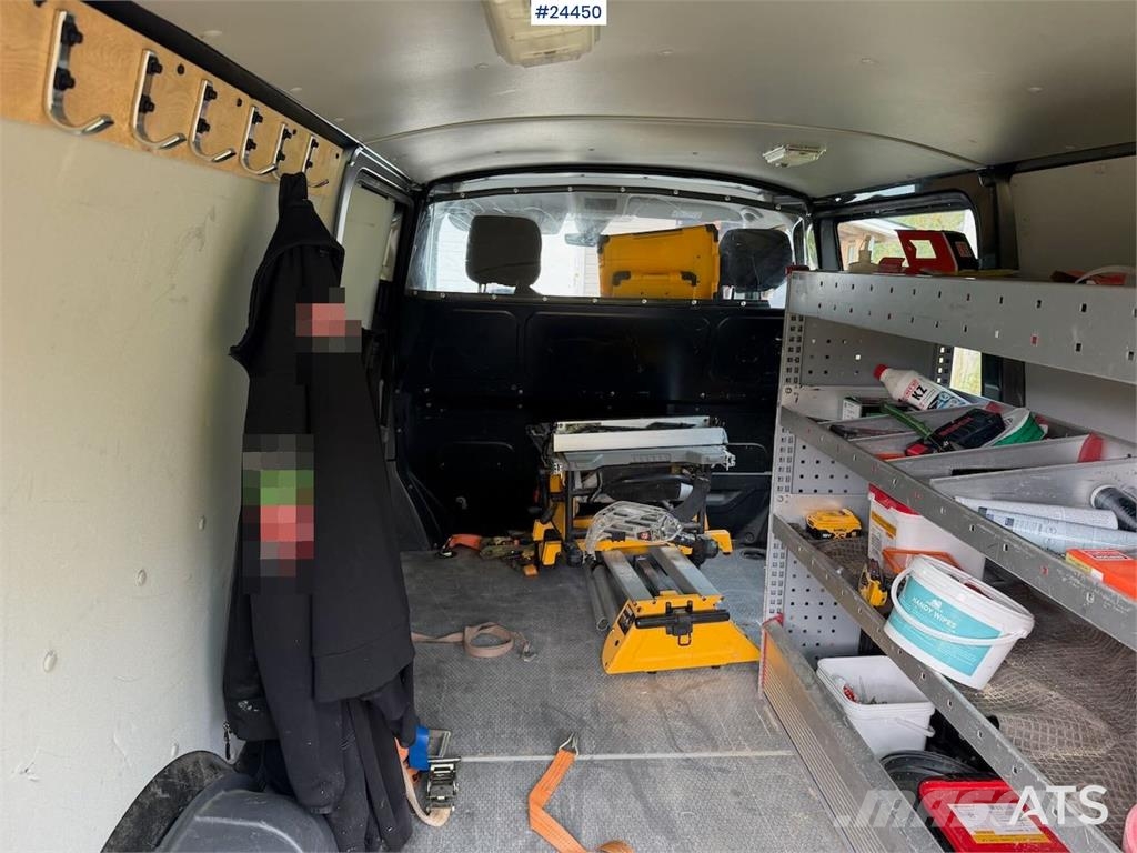 Volkswagen Transporter van with interior fittings and two set Personbiler