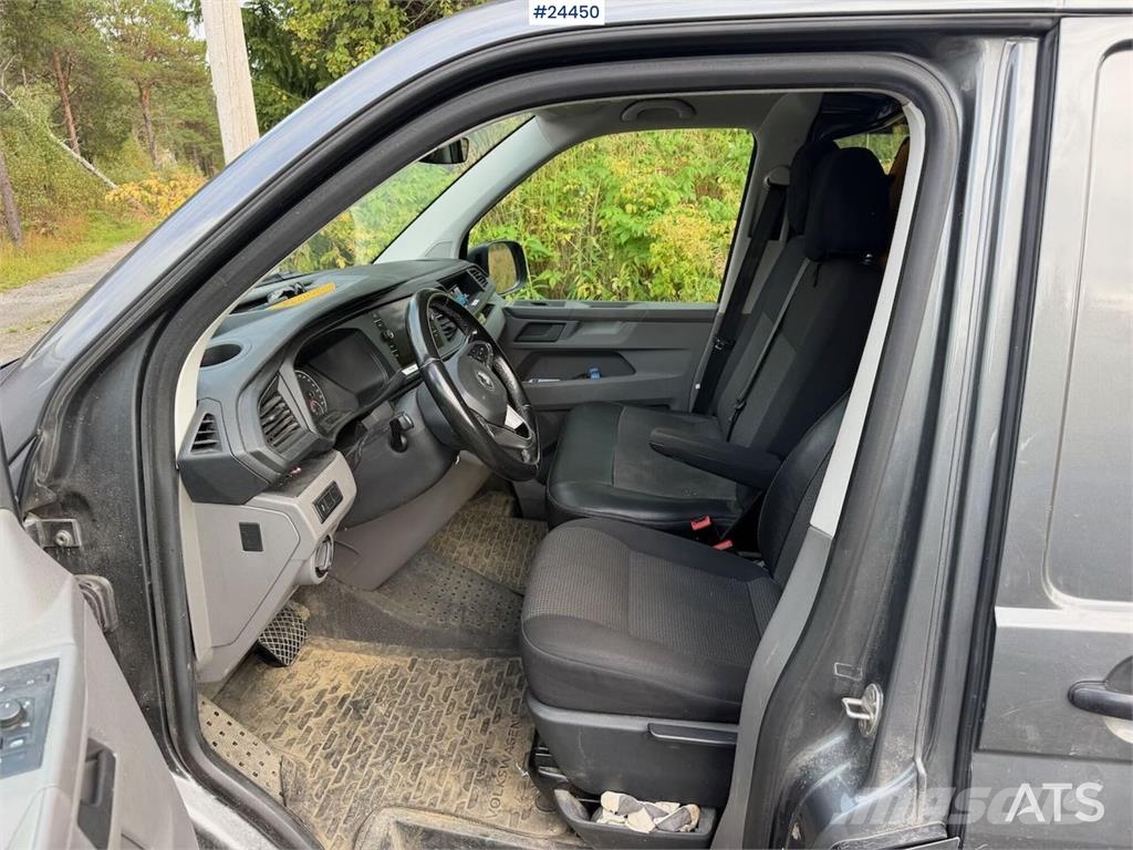Volkswagen Transporter van with interior fittings and two set Personbiler