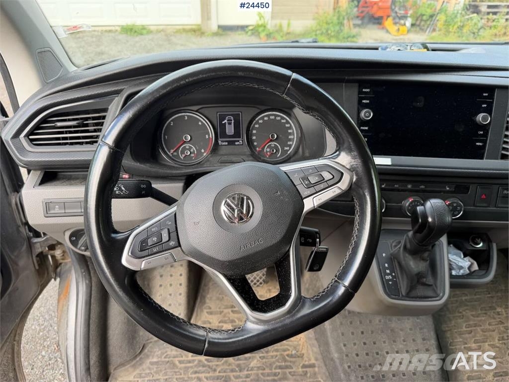 Volkswagen Transporter van with interior fittings and two set Personbiler