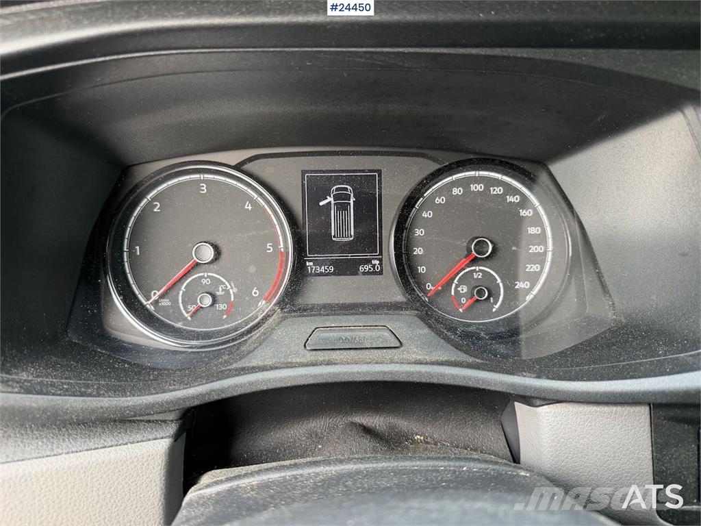 Volkswagen Transporter van with interior fittings and two set Personbiler