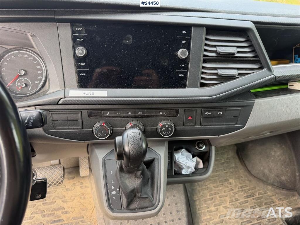 Volkswagen Transporter van with interior fittings and two set Personbiler