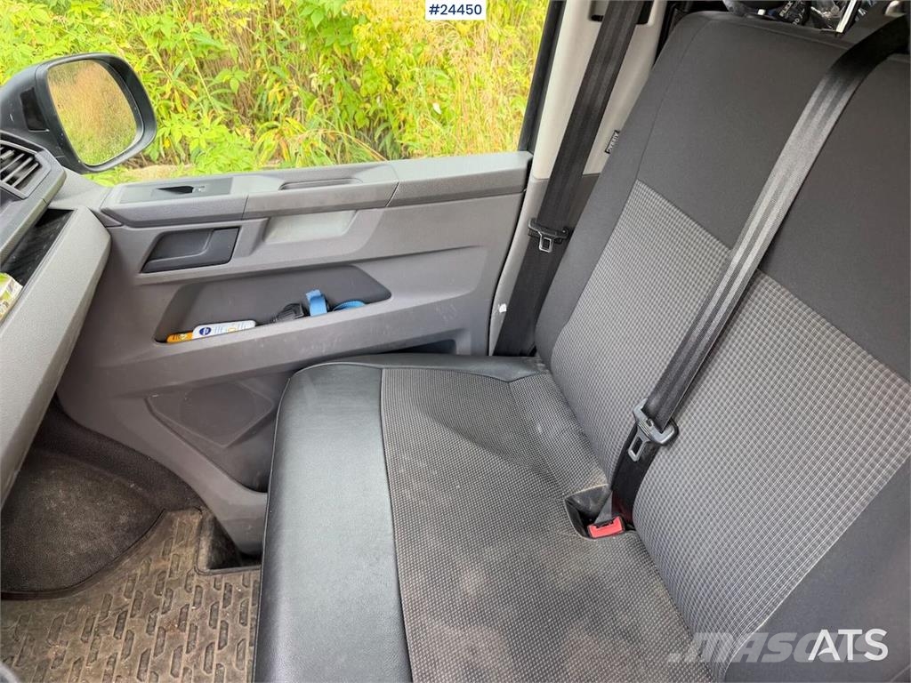 Volkswagen Transporter van with interior fittings and two set Personbiler