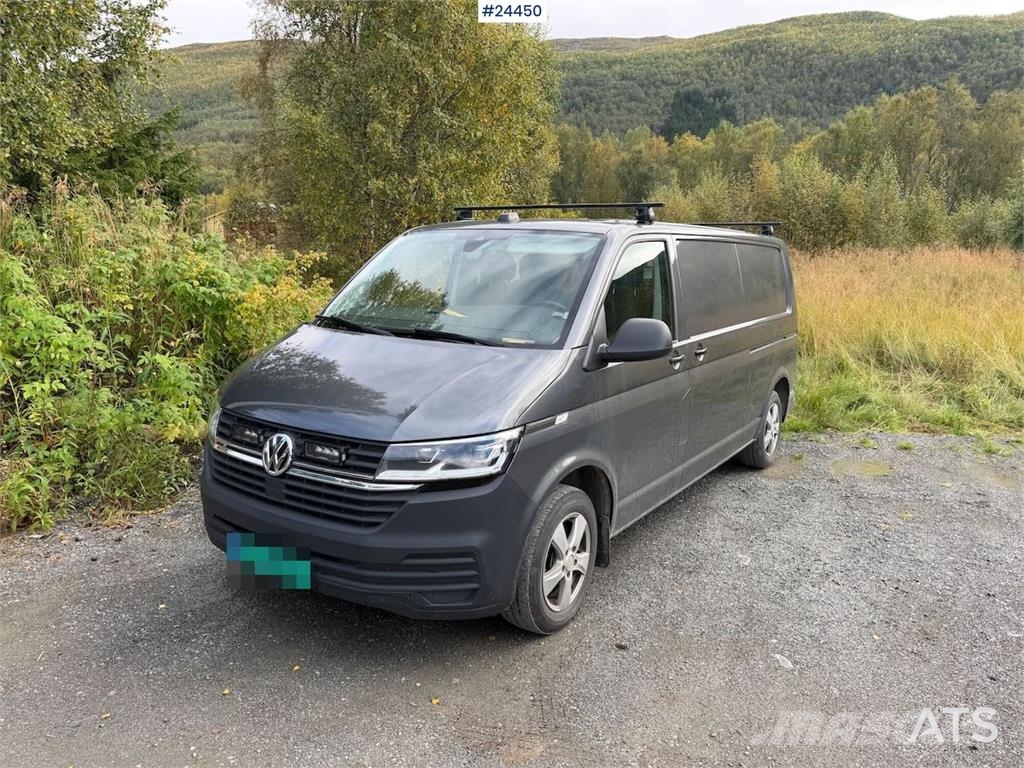 Volkswagen Transporter van with interior fittings and two set Personbiler