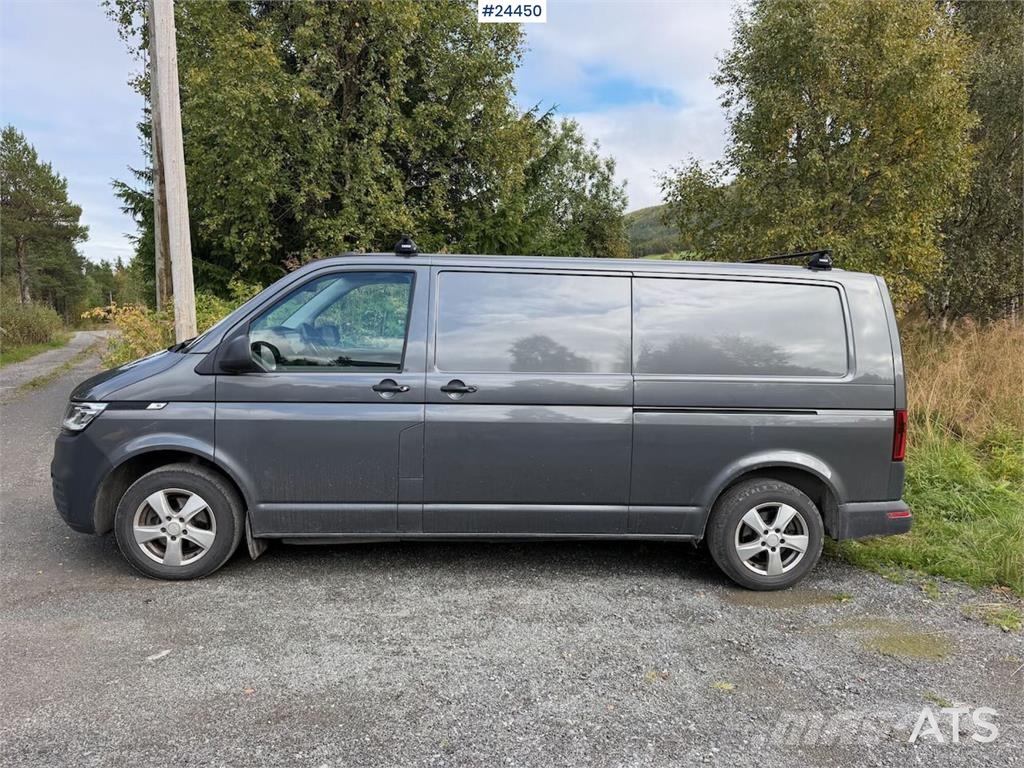 Volkswagen Transporter van with interior fittings and two set Personbiler