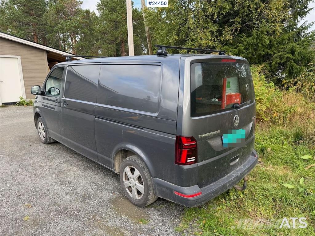 Volkswagen Transporter van with interior fittings and two set Personbiler