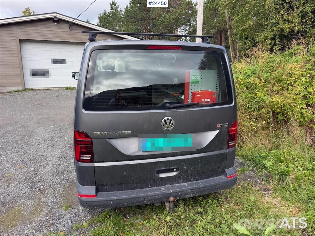 Volkswagen Transporter van with interior fittings and two set Personbiler