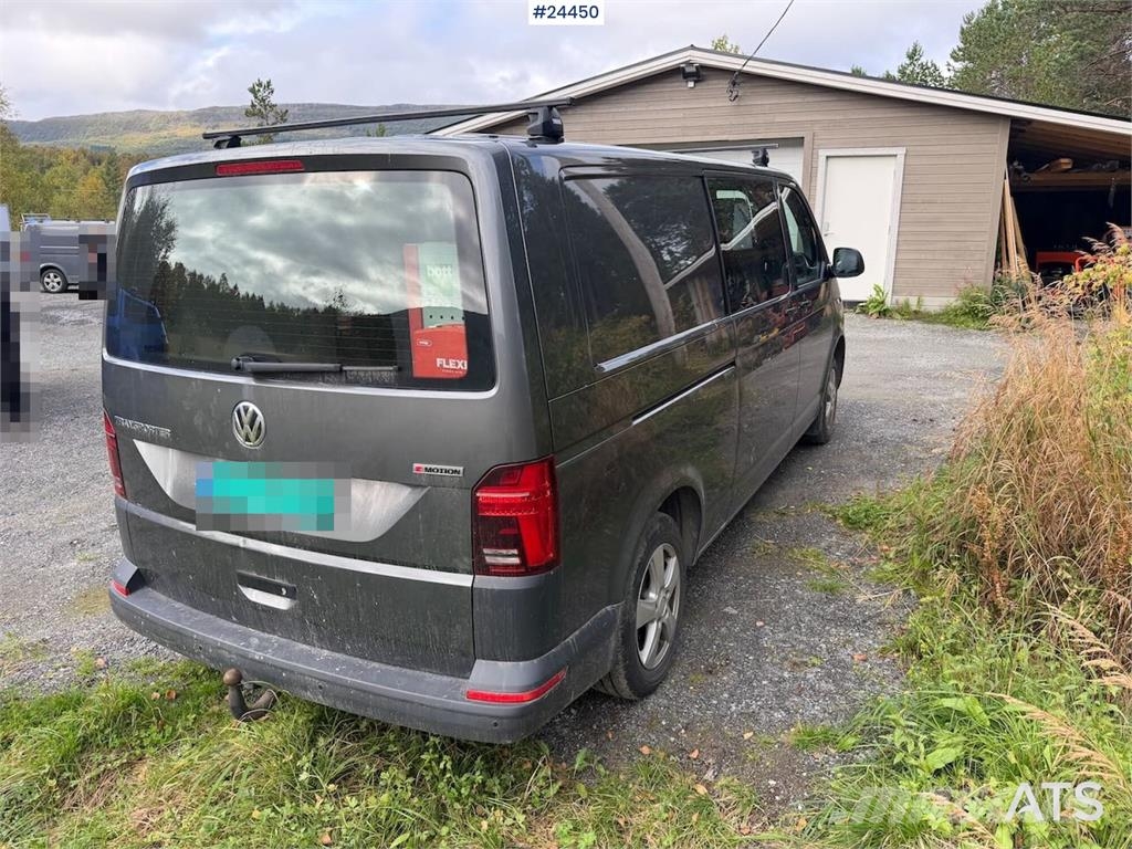 Volkswagen Transporter van with interior fittings and two set Personbiler