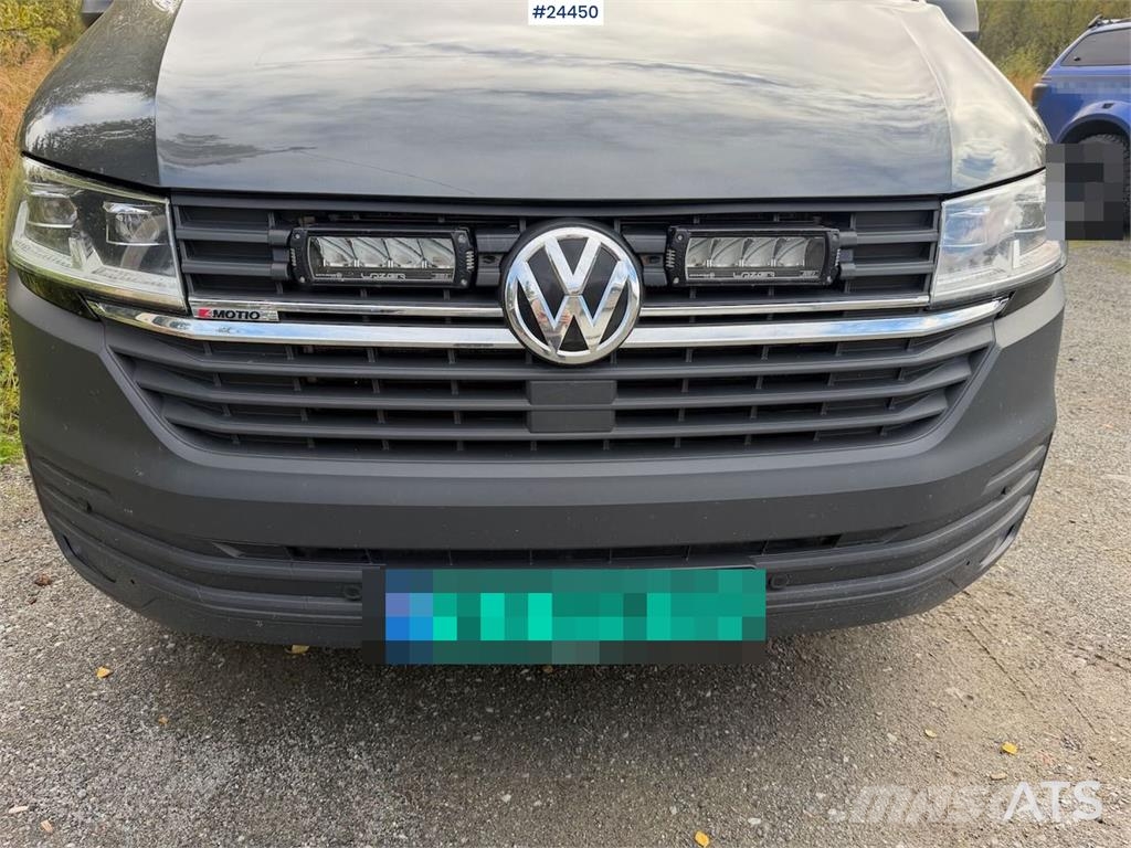 Volkswagen Transporter van with interior fittings and two set Personbiler