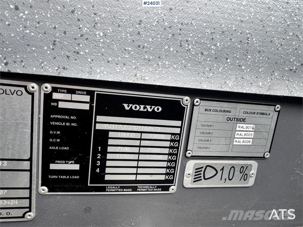 Volvo 9700 Coach – Euro 6 – 51 seats Övriga bussar