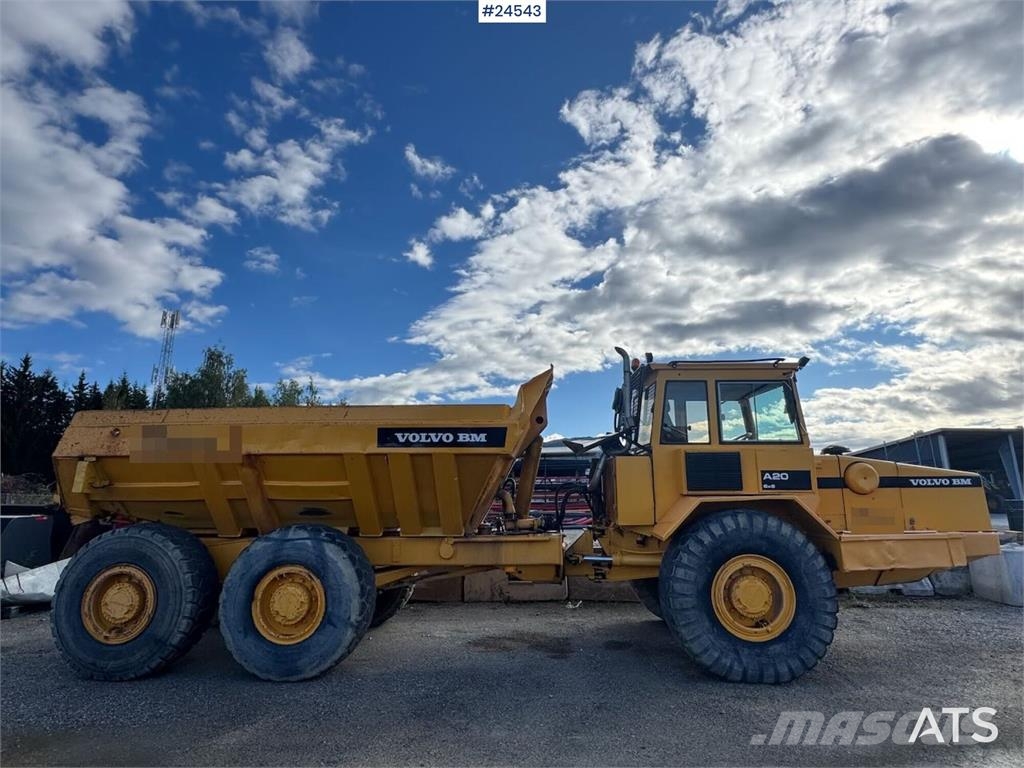 Volvo A20 Dumper – Certified until 06/2027 Minidumper