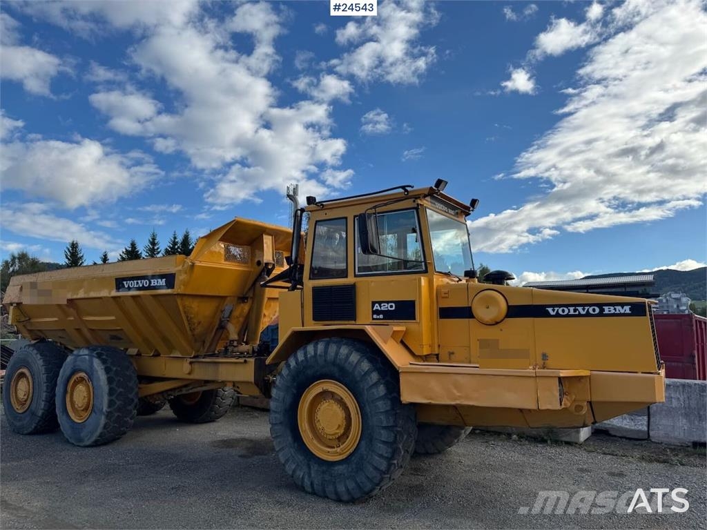 Volvo A20 Dumper – Certified until 06/2027 Minidumper