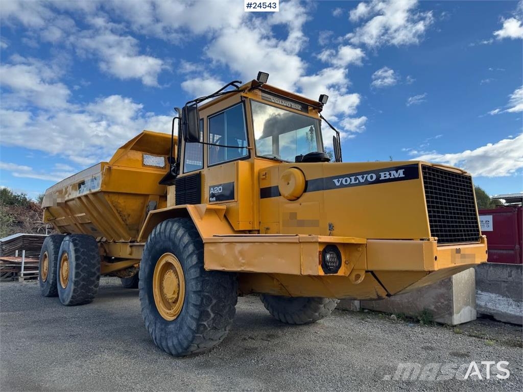 Volvo A20 Dumper – Certified until 06/2027 Minidumper