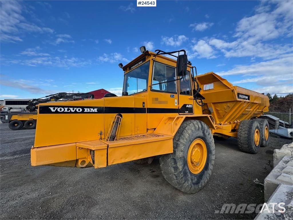 Volvo A20 Dumper – Certified until 06/2027 Minidumper