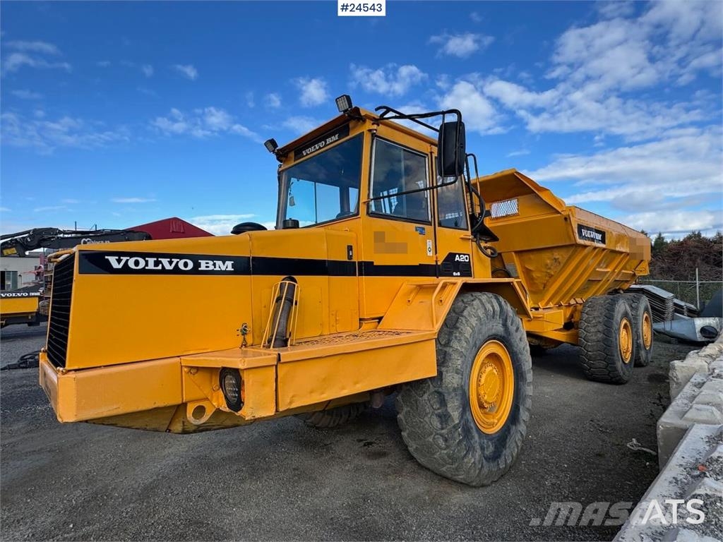 Volvo A20 Dumper – Certified until 06/2027 Minidumper
