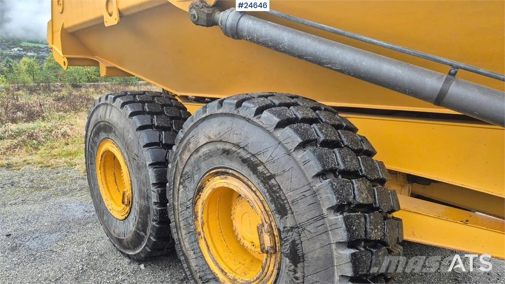 Volvo A25E Dumper with White Plates Mini dumpere