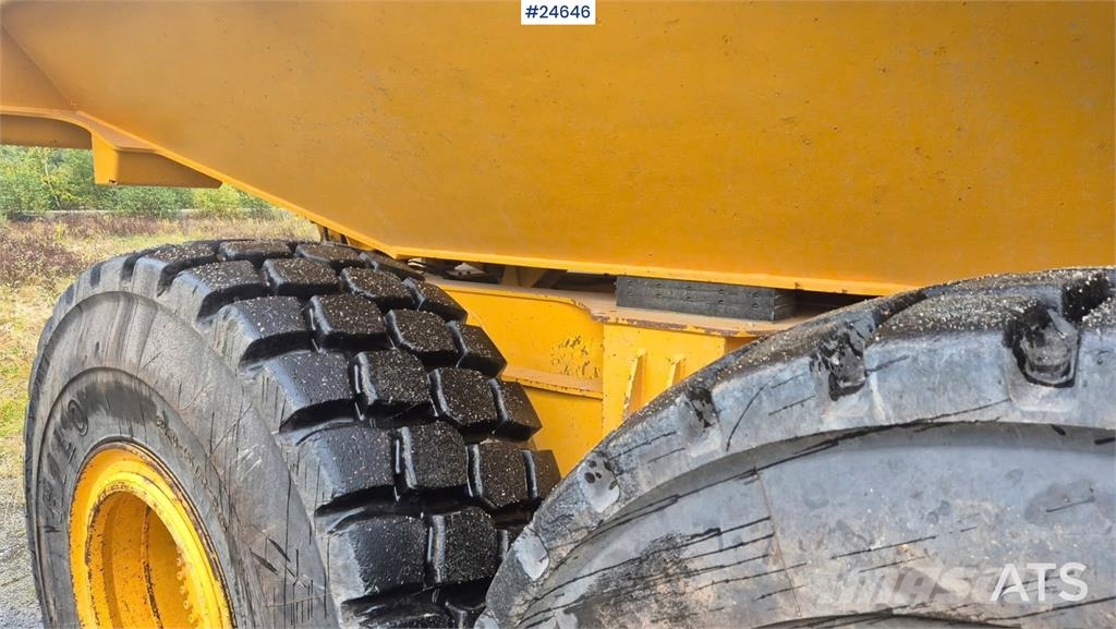 Volvo A25E Dumper with White Plates Mini dumpere