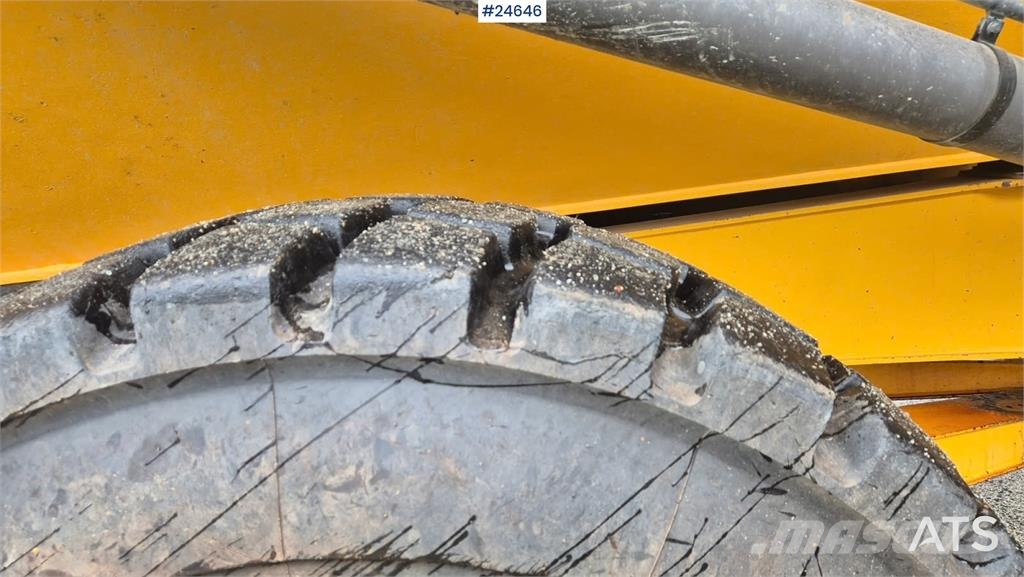 Volvo A25E Dumper with White Plates Mini dumpere