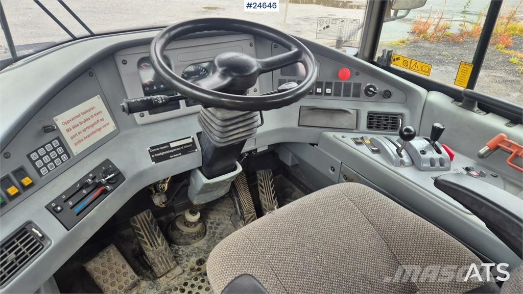 Volvo A25E Dumper with White Plates Mini dumpere