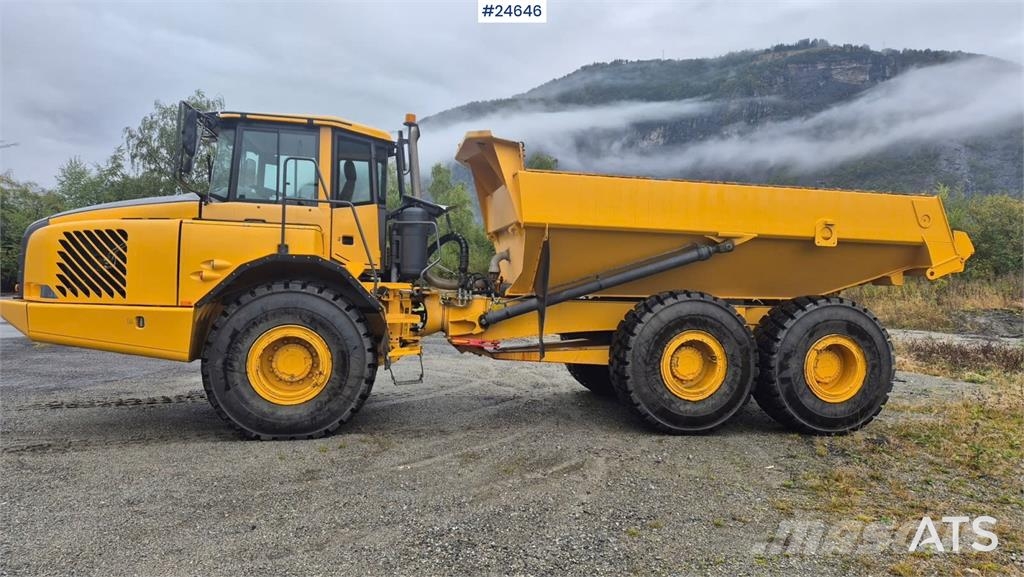 Volvo A25E Dumper with White Plates Mini dumpere