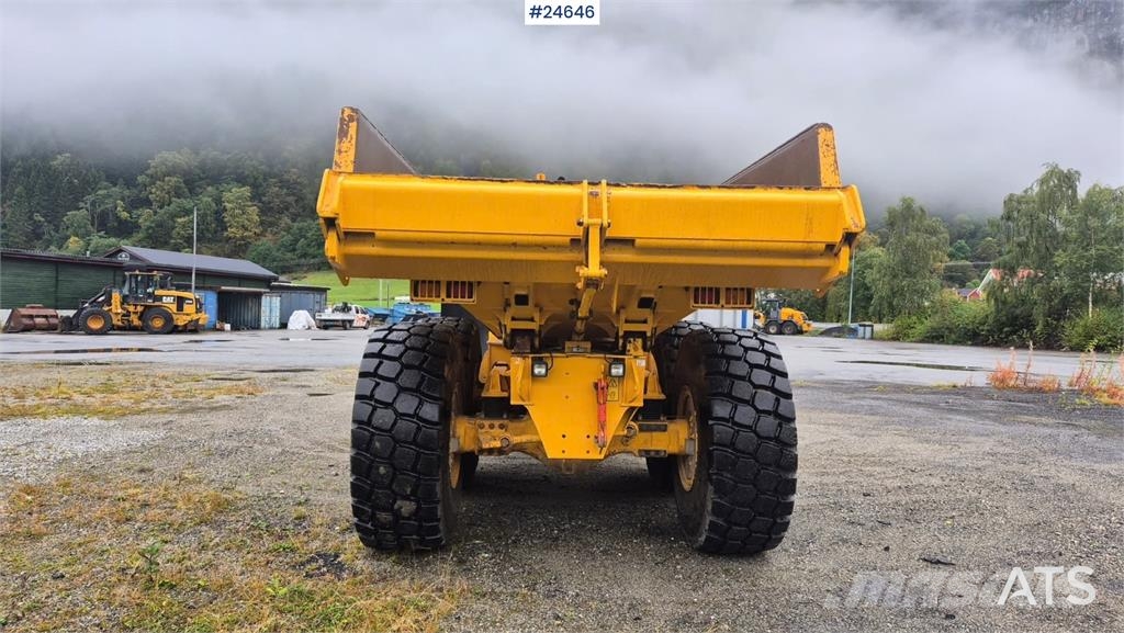 Volvo A25E Dumper with White Plates Mini dumpere