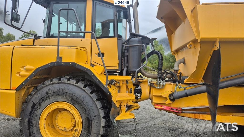 Volvo A25E Dumper with White Plates Mini dumpere