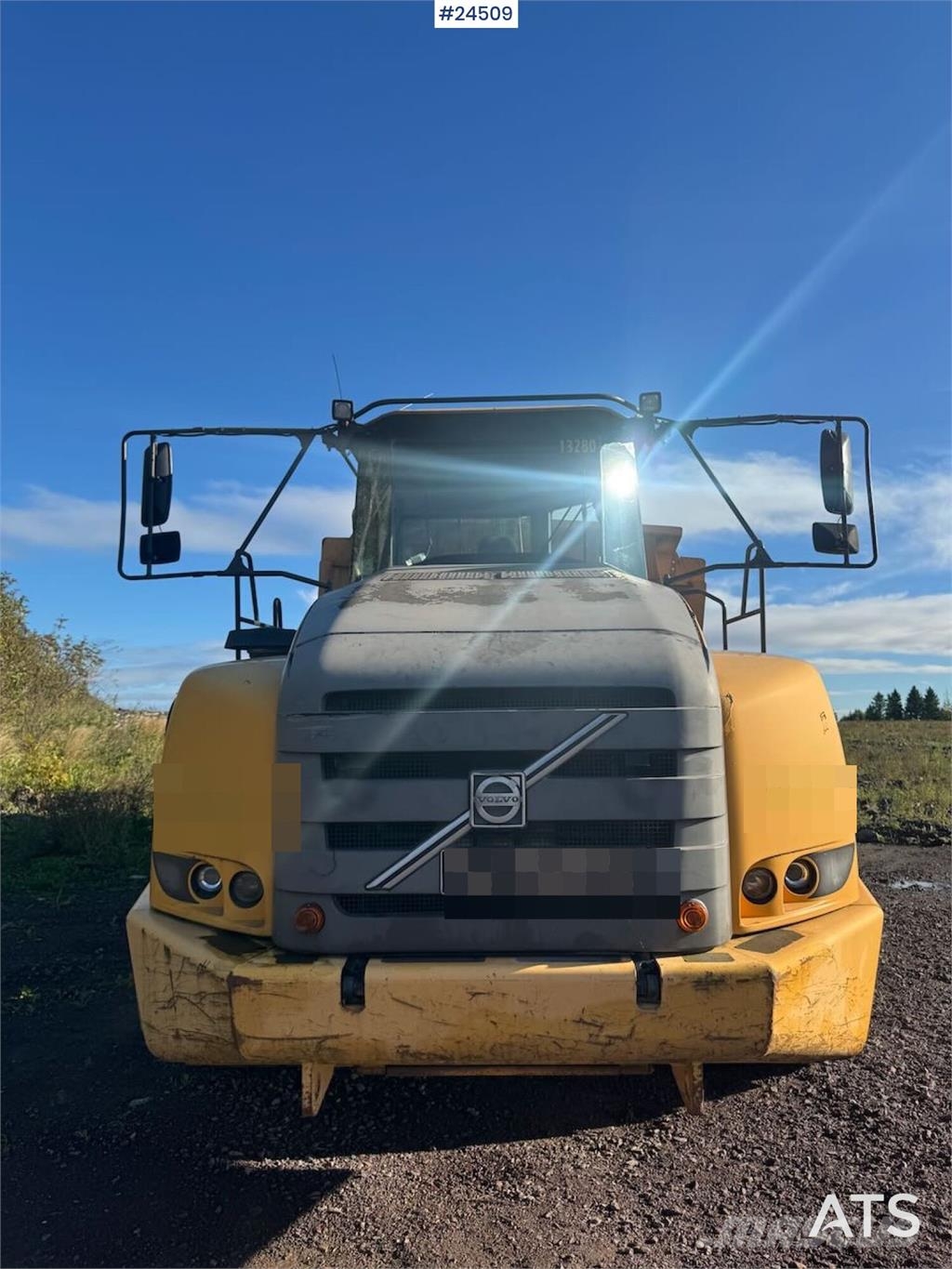 Volvo A40 Articulated Dumper – Black Plate Site dumpers