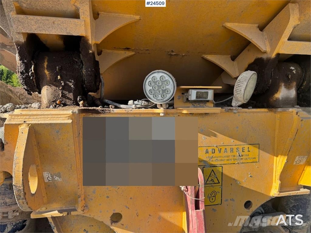 Volvo A40 Articulated Dumper – Black Plate Site dumpers