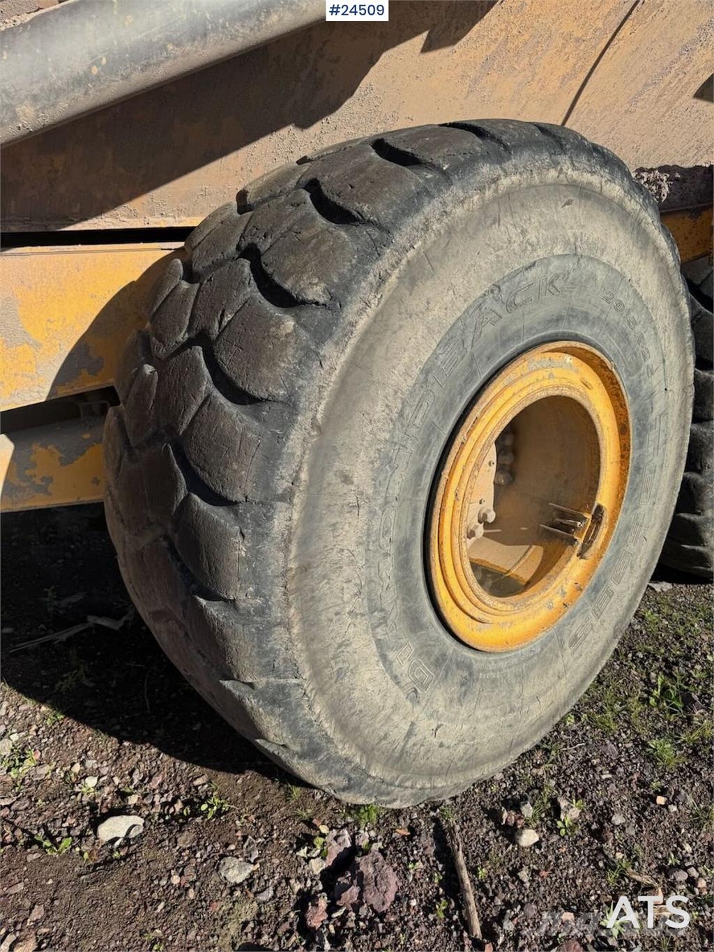Volvo A40 Articulated Dumper – Black Plate Site dumpers