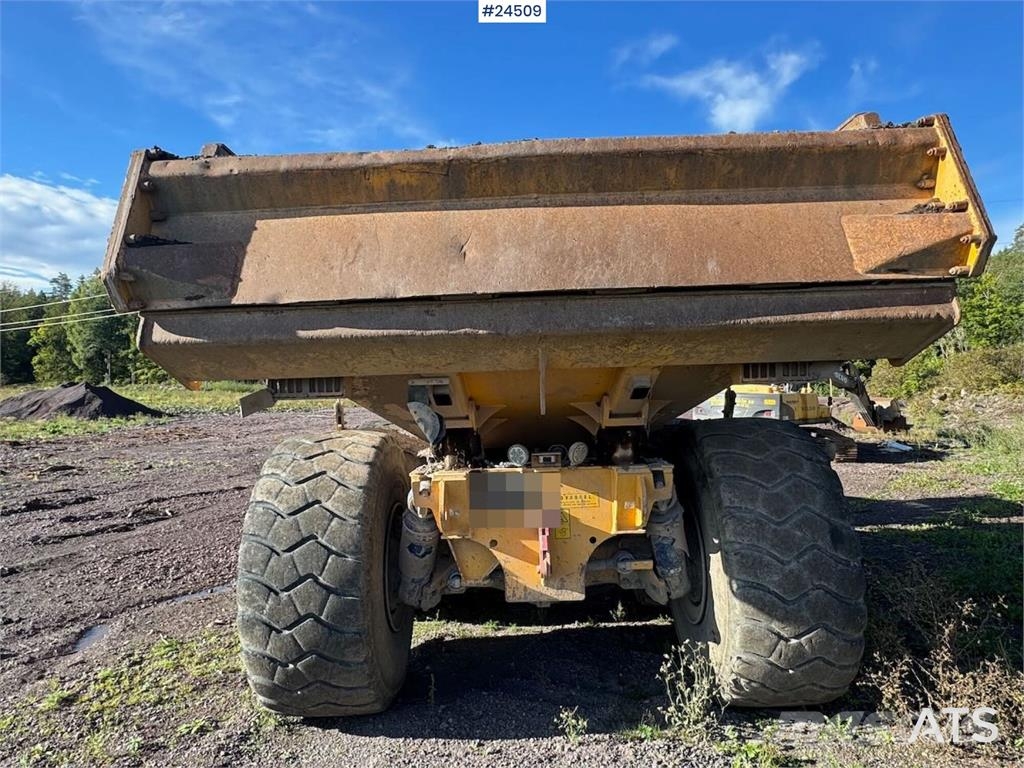 Volvo A40 Articulated Dumper – Black Plate Site dumpers