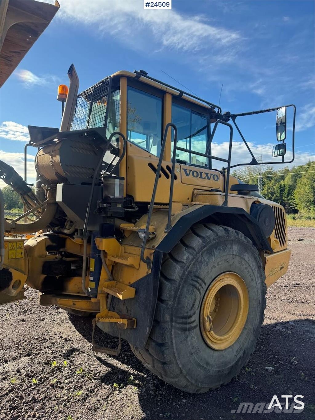 Volvo A40 Articulated Dumper – Black Plate Site dumpers