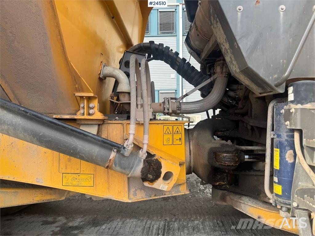 Volvo A40 FS Articulated Dumper – Black Plate Site dumpers